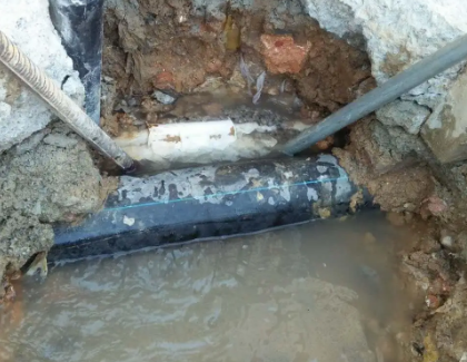 新密测漏水之水管漏水